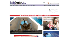 Desktop Screenshot of dailysentinel.com